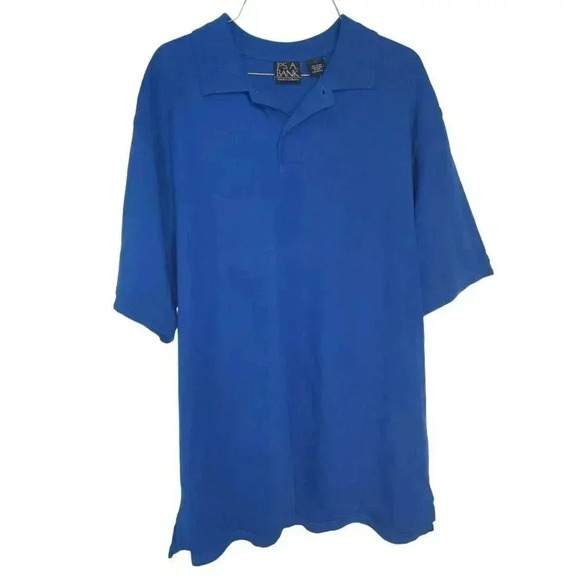 Jos. A. Bank Other - Jos. A. Bank Travler's Collection Polo Shirt Royal Blue Cotton Men's Size Large